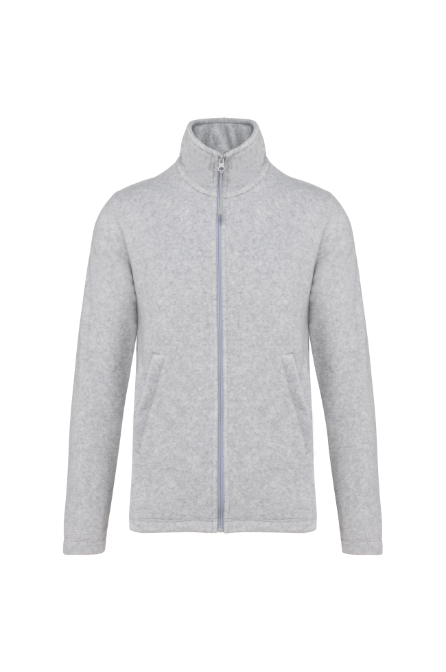 Veste micropolaire zippée homme personnalisée