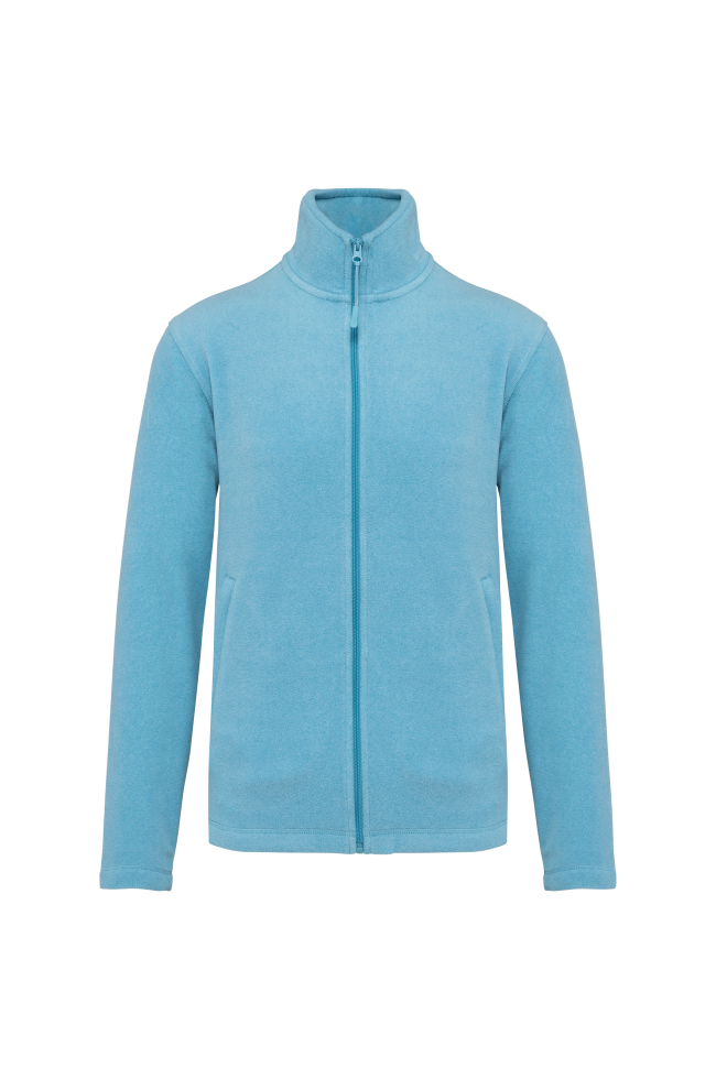 Veste micropolaire zippée homme personnalisée