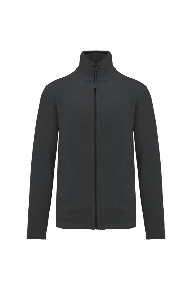 Veste micropolaire zippée homme personnalisée