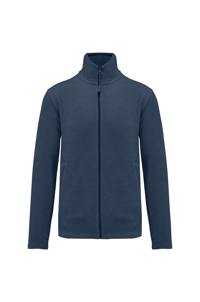 Veste micropolaire zippée homme personnalisée
