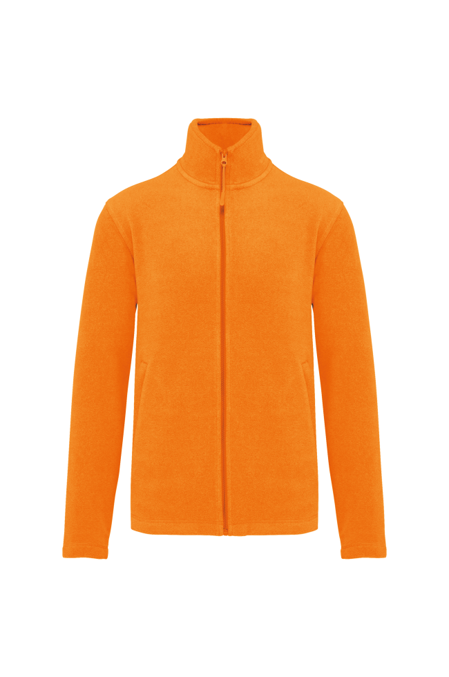 Veste micropolaire zippée homme personnalisée