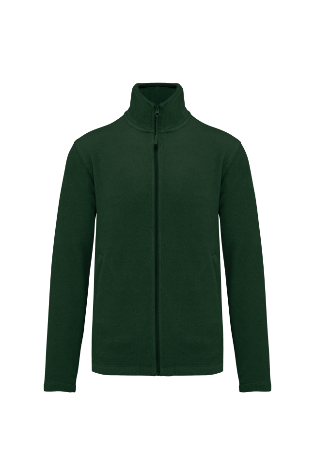 Veste micropolaire zippée homme personnalisée