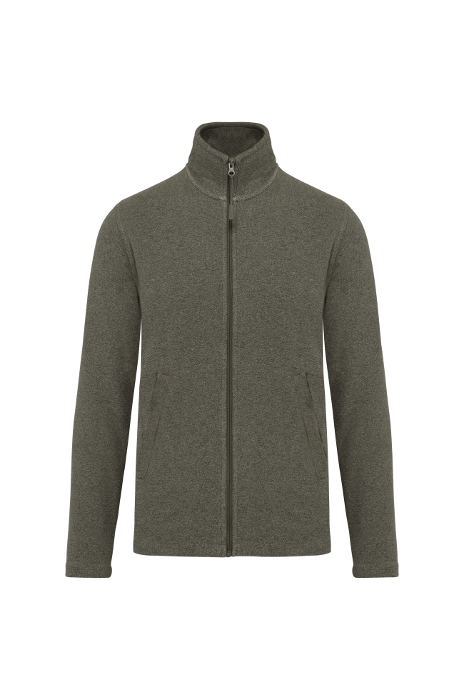 Veste micropolaire zippée homme personnalisée