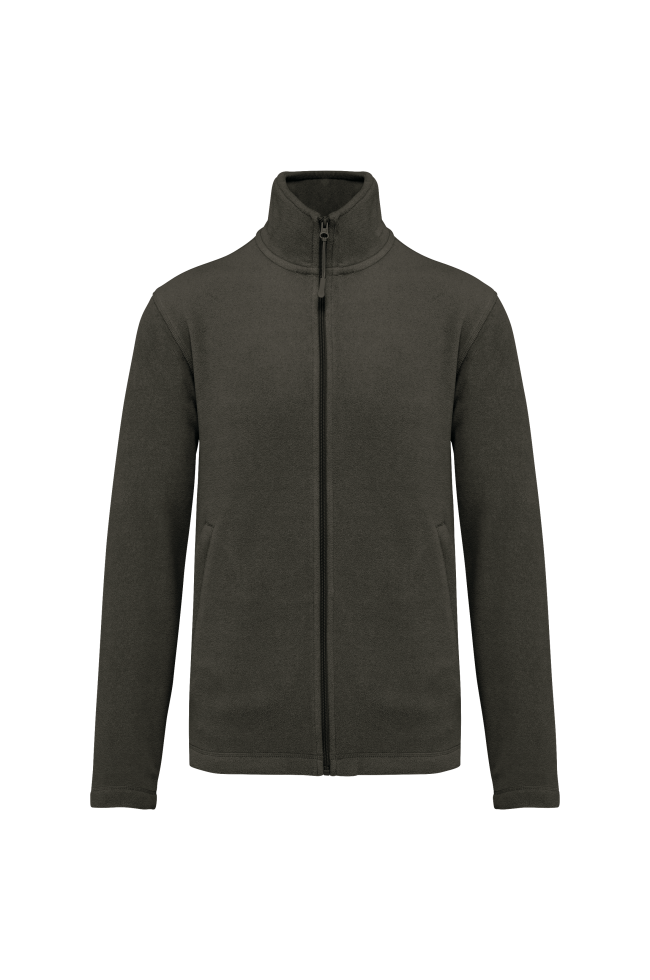 Veste micropolaire zippée homme personnalisée