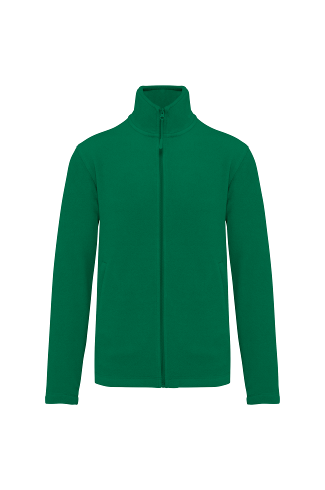 Veste micropolaire zippée homme personnalisée