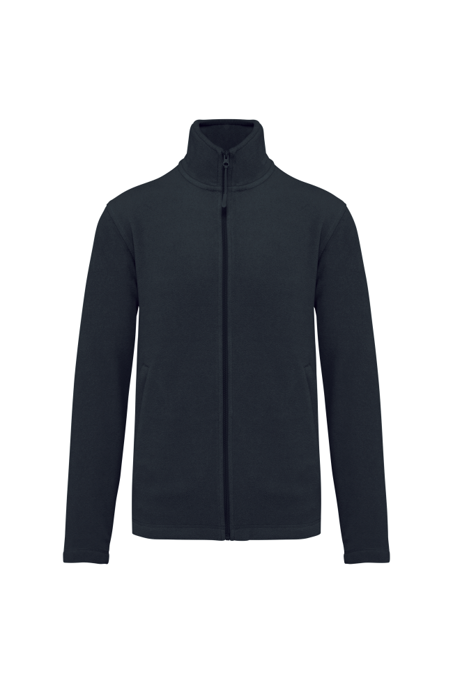 Veste micropolaire zippée homme personnalisée