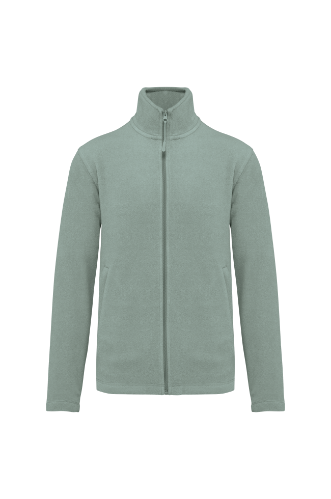 Veste micropolaire zippée homme personnalisée