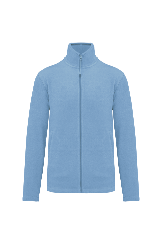 Veste micropolaire zippée homme personnalisée