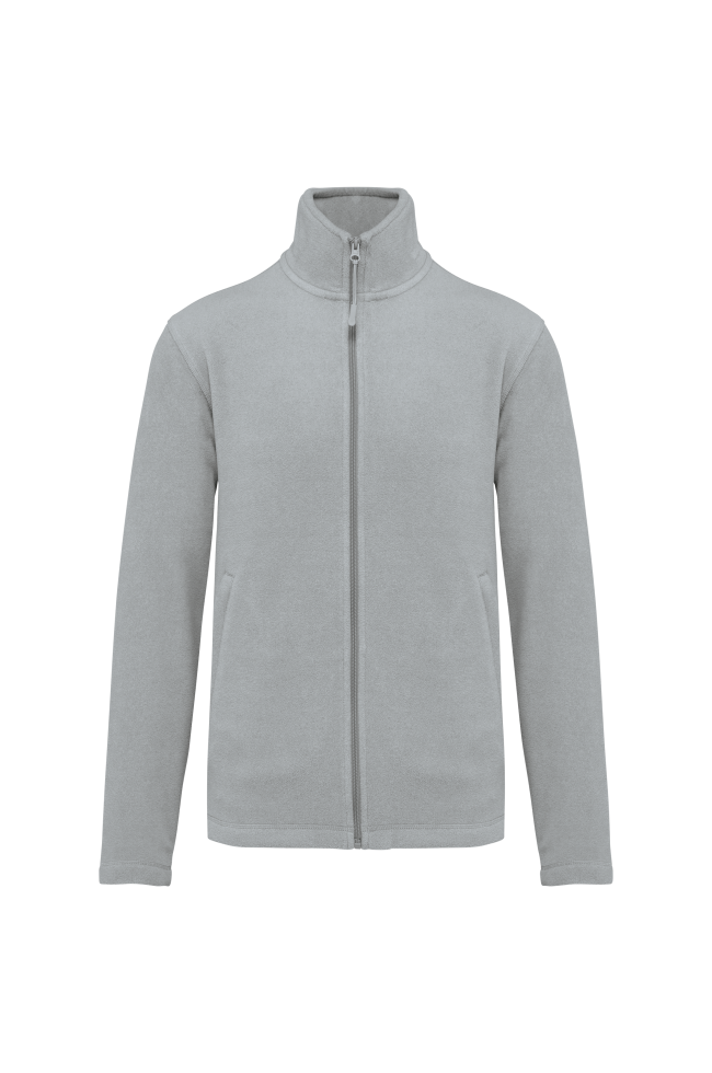 Veste micropolaire zippée homme personnalisée