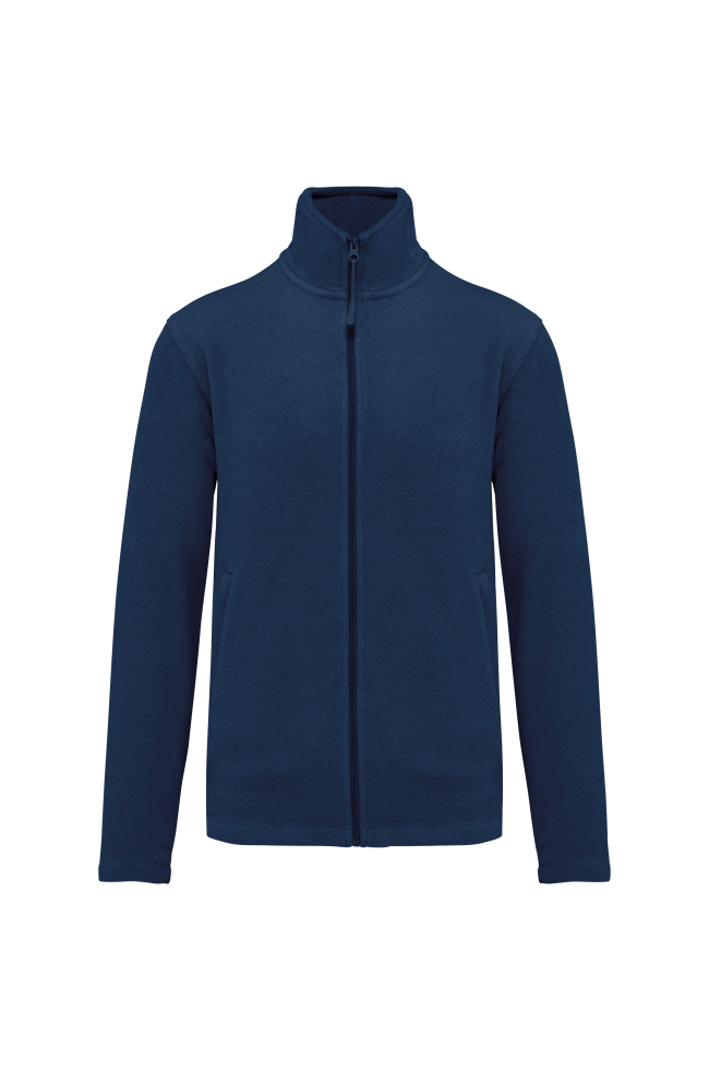 Veste micropolaire zippée homme personnalisée