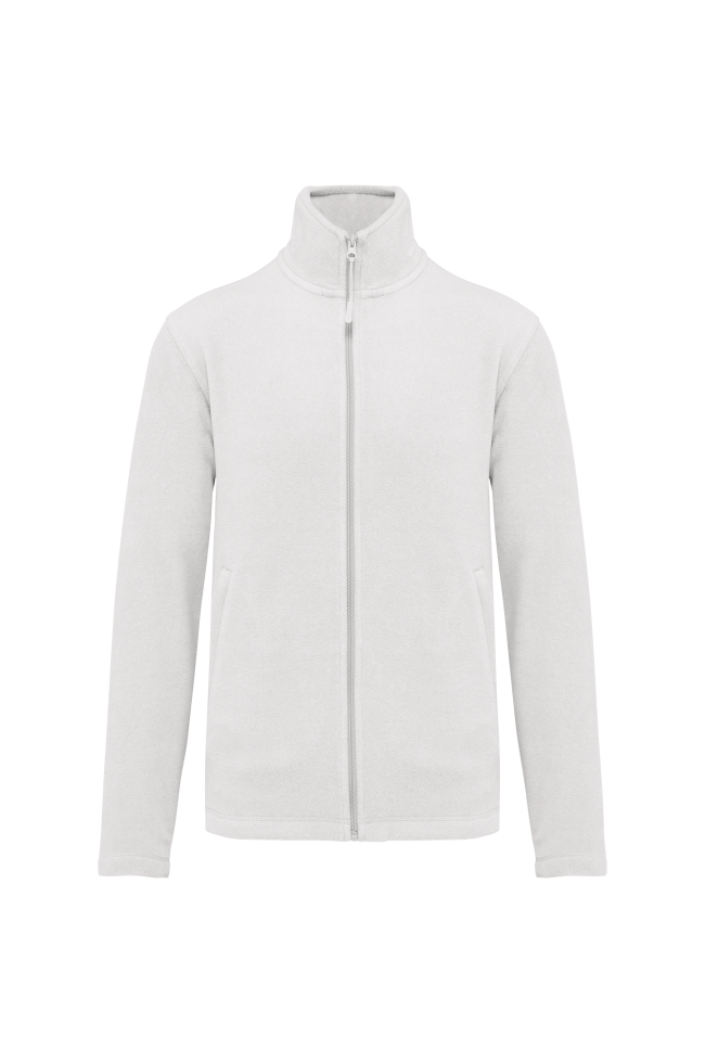 Veste micropolaire zippée homme personnalisée