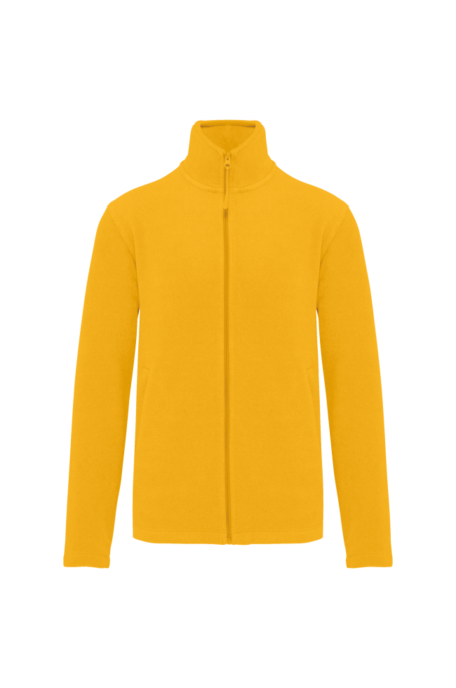 Veste micropolaire zippée homme personnalisée