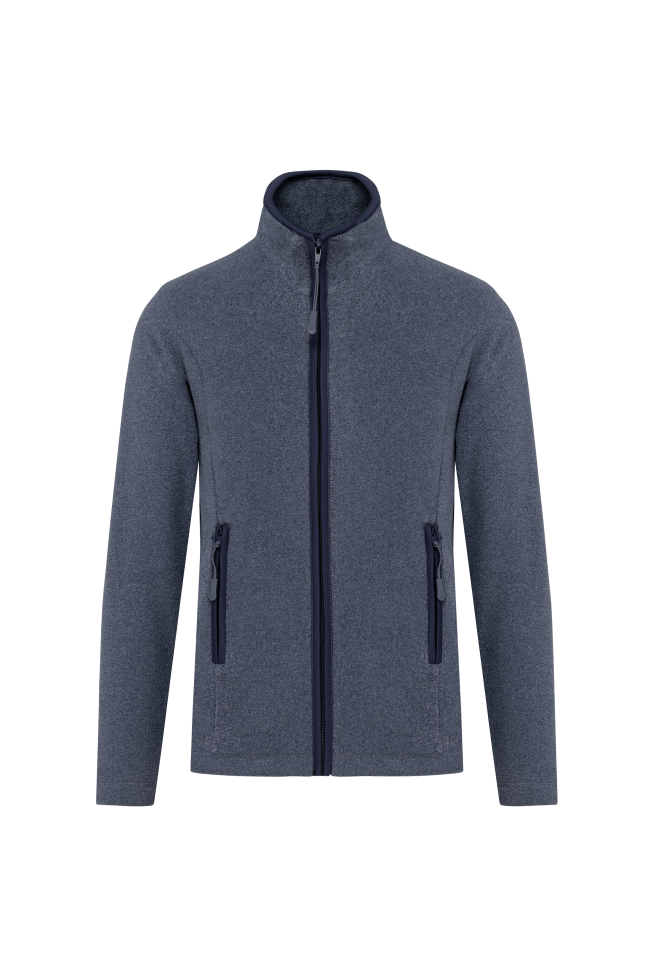 Veste micropolaire zippée femme personnalisée