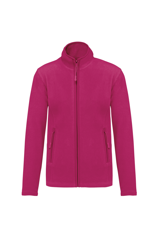 Veste micropolaire zippée femme personnalisée