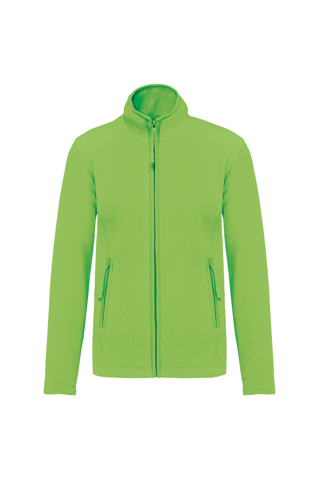 Veste micropolaire zippée femme personnalisée