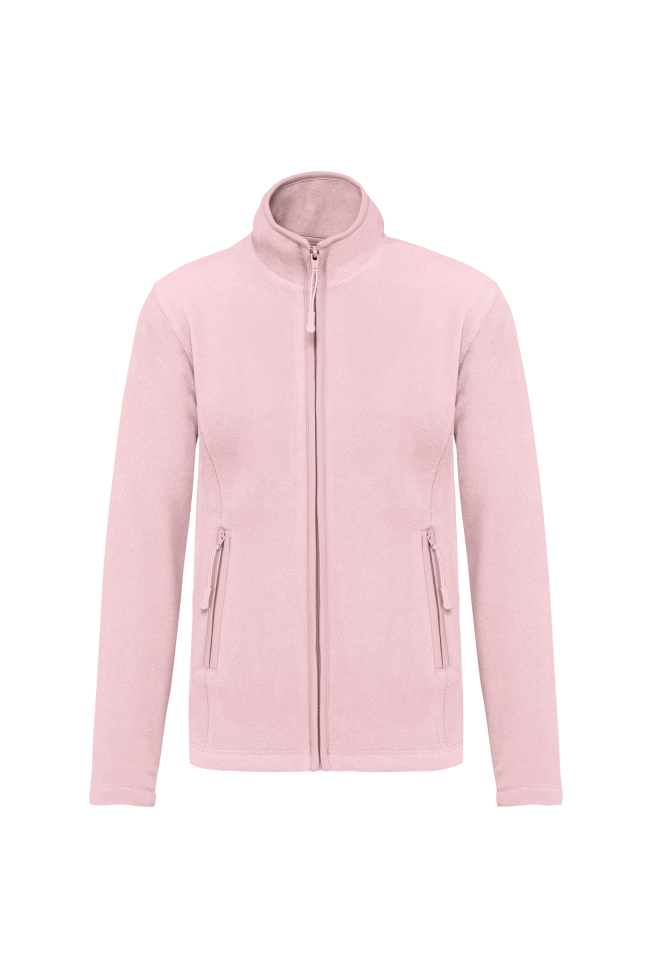 Veste micropolaire zippée femme personnalisée