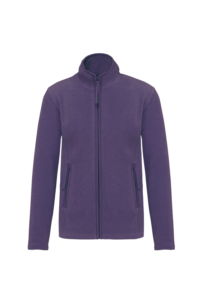 Veste micropolaire zippée femme personnalisée