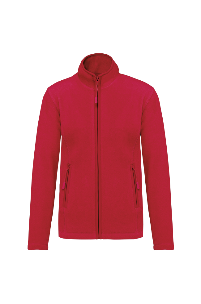 Veste micropolaire zippée femme personnalisée