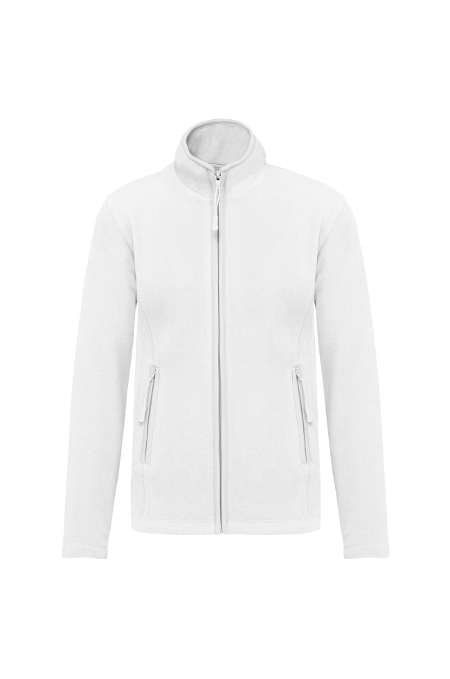 Veste micropolaire zippée femme personnalisée