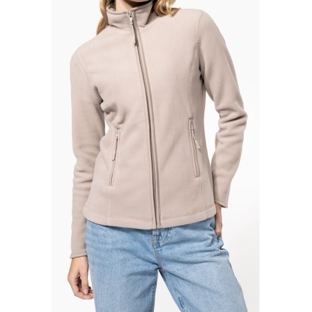 Veste micropolaire zippée femme personnalisée