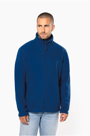Veste micropolaire zippée homme personnalisée