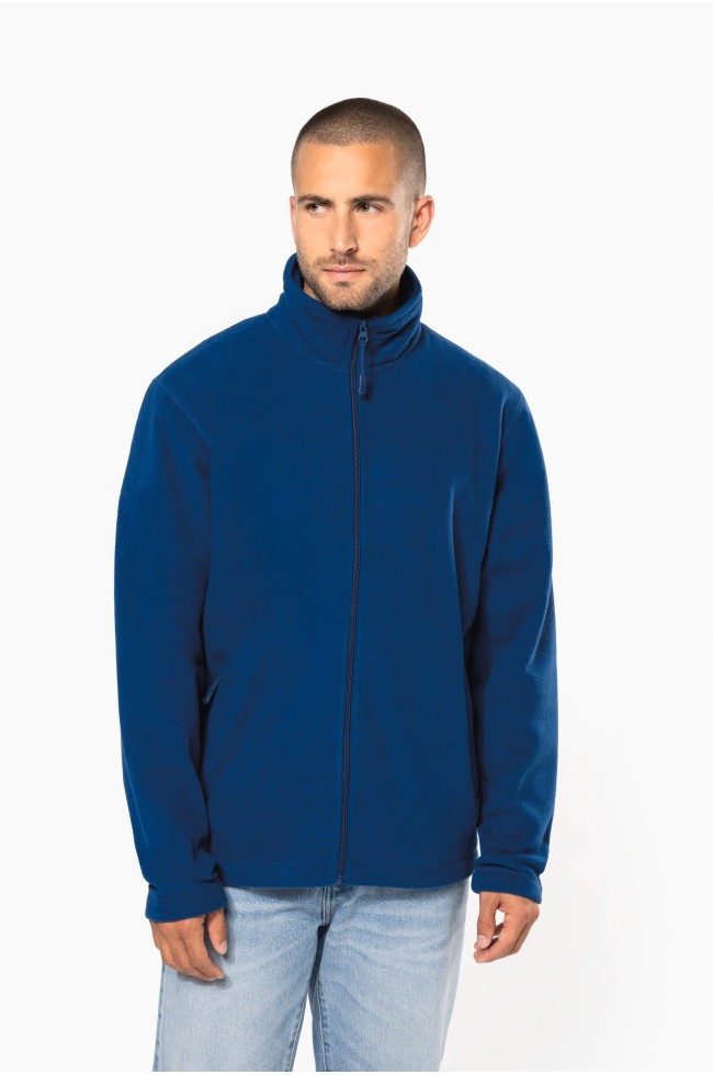 Veste micropolaire zippée homme personnalisée