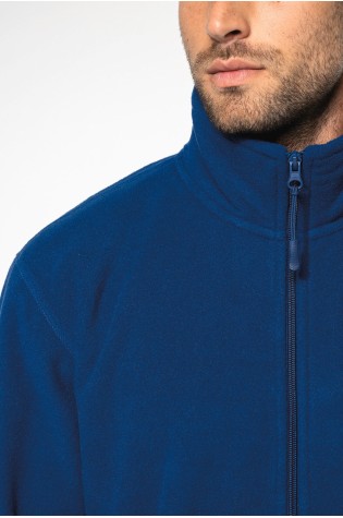 Veste micropolaire zippée homme personnalisée