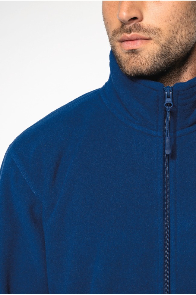 Veste micropolaire zippée homme personnalisée