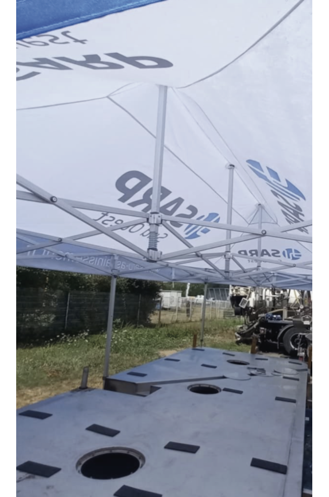 Pack Tente de Stand Pro Team 4x8m personnalisable | 150 Cover
