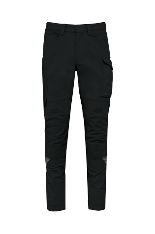 Pantalon stretch recyclé multipoches unisexe personnalisé