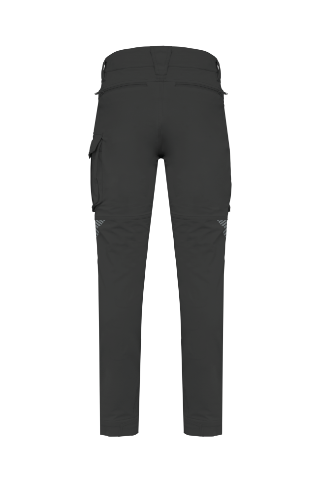 Pantalon stretch recyclé multipoches unisexe personnalisé