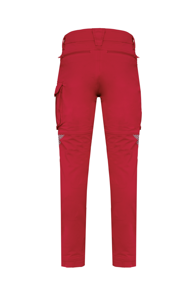 Pantalon stretch recyclé multipoches unisexe personnalisé