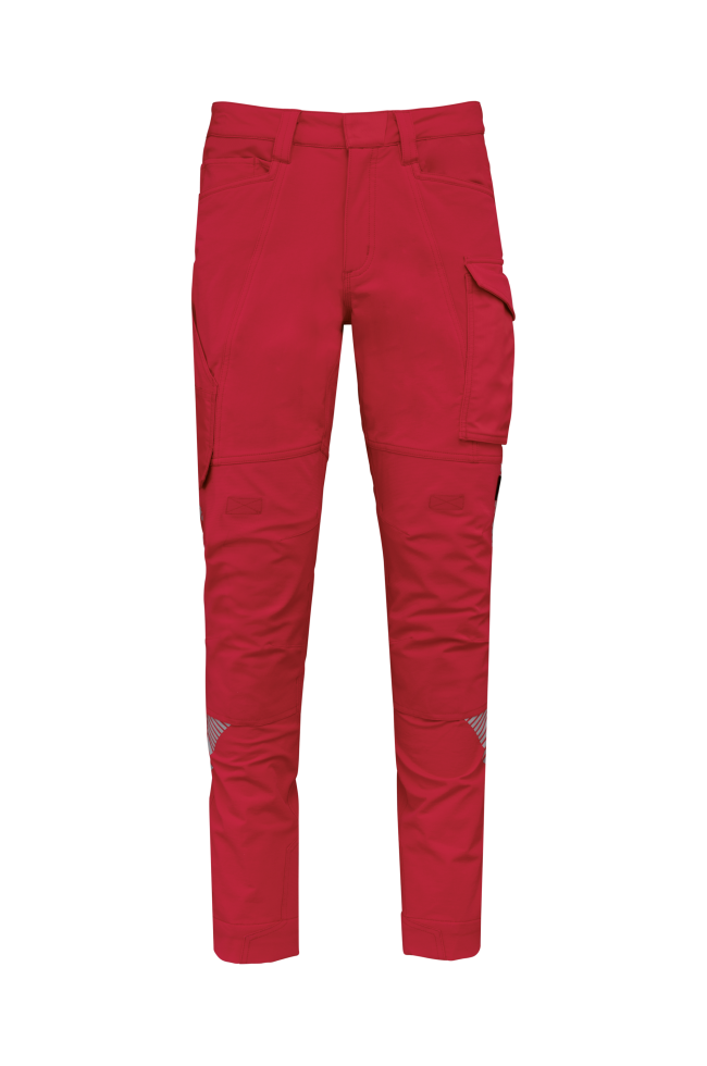 Pantalon stretch recyclé multipoches unisexe personnalisé