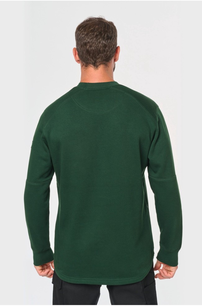 Sweat Homme WK4001 vert Sweat Homme WK4001 vert