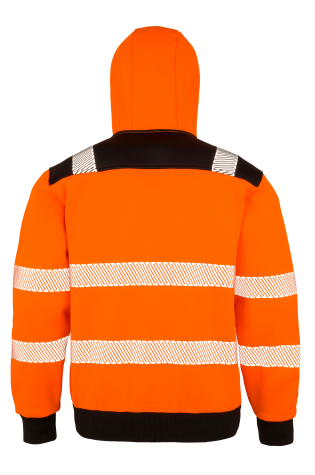 Sweat-shirt à capuche de sécurité recyclé