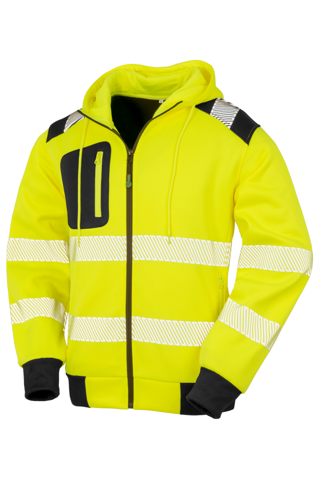 Sweat-shirt à capuche de sécurité recyclé Sweat-shirt à capuche de sécurité recyclé