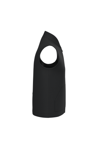 Bodywarmer rembourré en sergé personnalisé unisexe