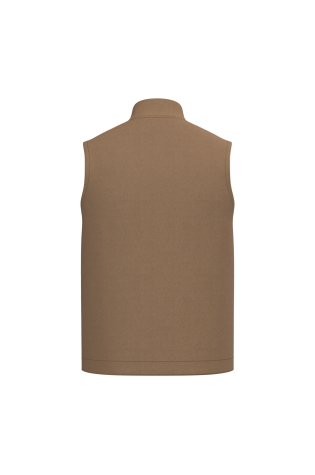 Bodywarmer rembourré en sergé personnalisé unisexe