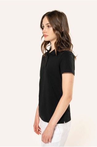 Polo Supima® manches courtes femme personnalisé