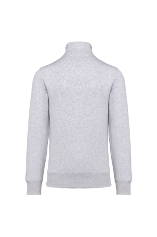 Sweat-shirt col zippé homme personnalisé