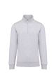 Sweat-shirt col zippé homme personnalisé