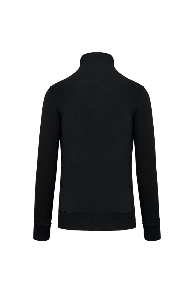 Sweat-shirt col zippé homme personnalisé