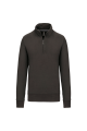 Sweat-shirt col zippé homme personnalisé