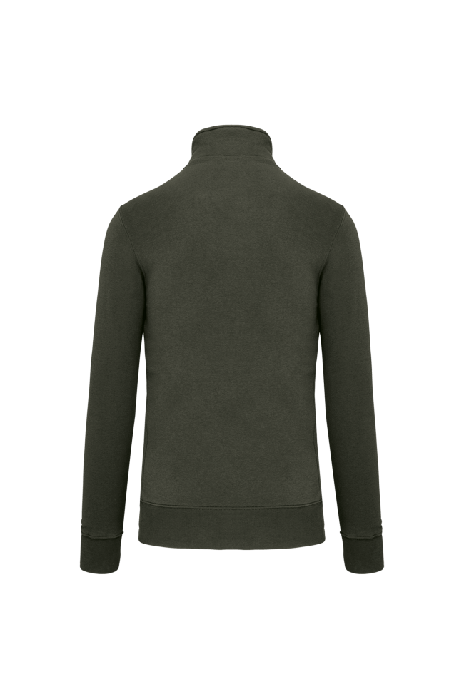 Sweat-shirt col zippé homme personnalisé