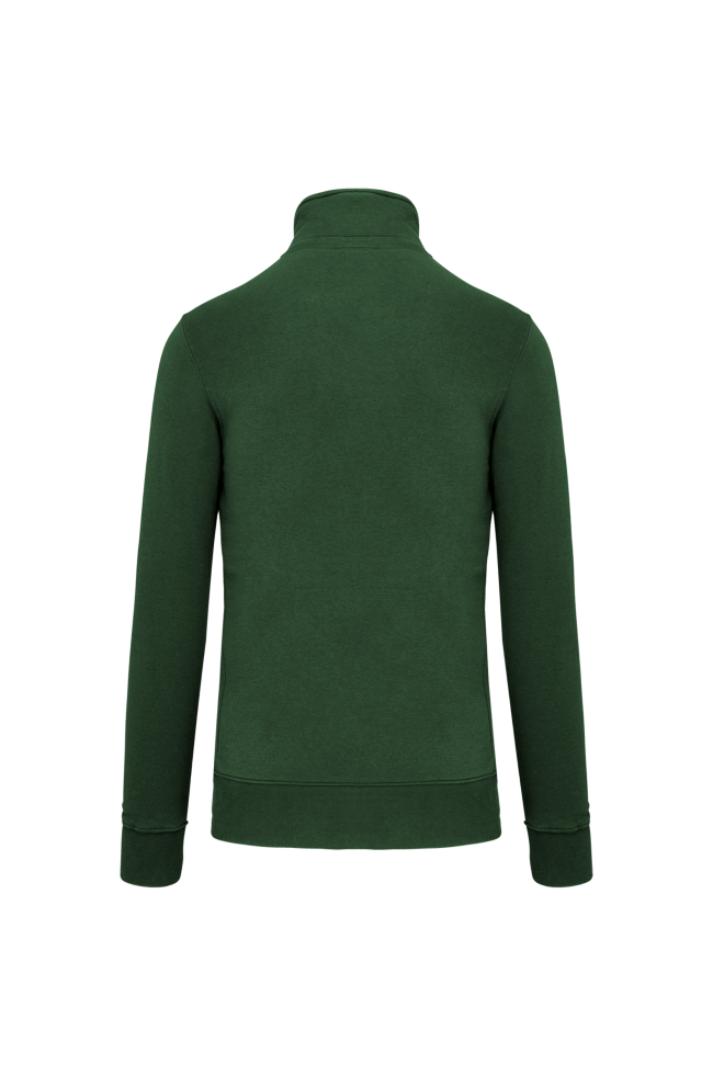 Sweat-shirt col zippé homme personnalisé