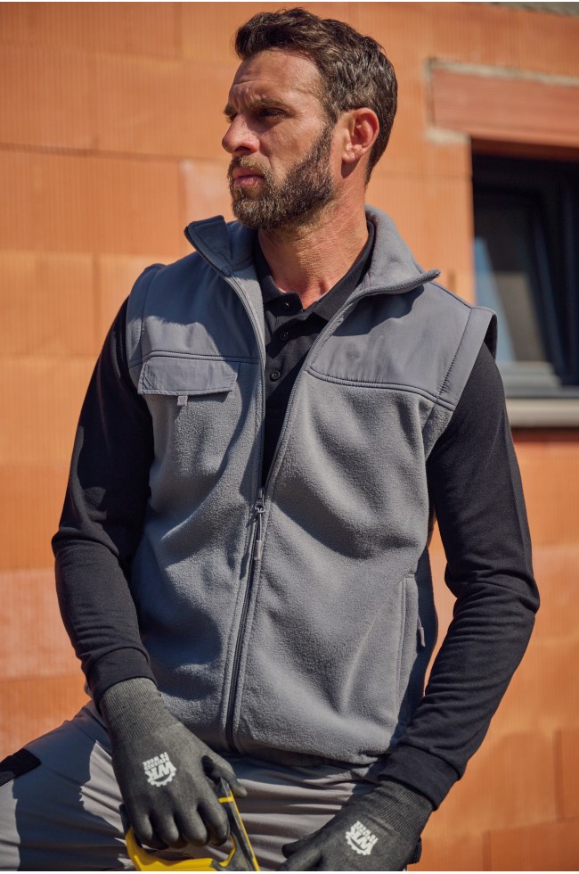 Veste polaire manches amovibles homme personnalisable | 150 Cover