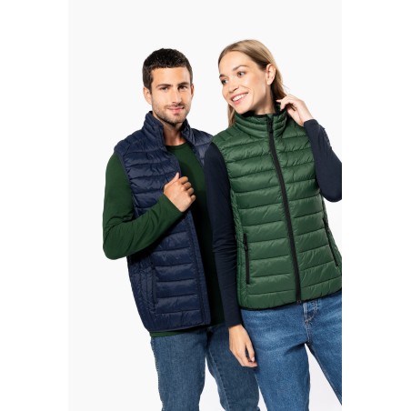 Doudoune légère sans manches homme personnalisable