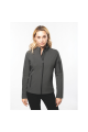 Veste Softshell kariban femme grise personnalisable