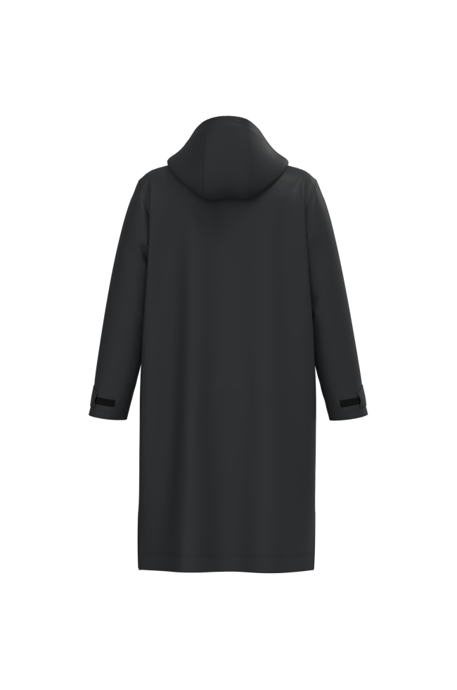 Parka longue doublée sherpa unisexe