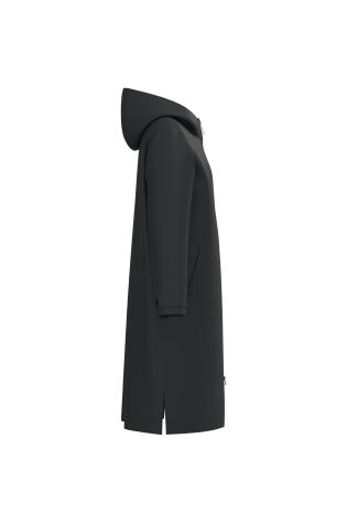 Parka longue doublée sherpa unisexe